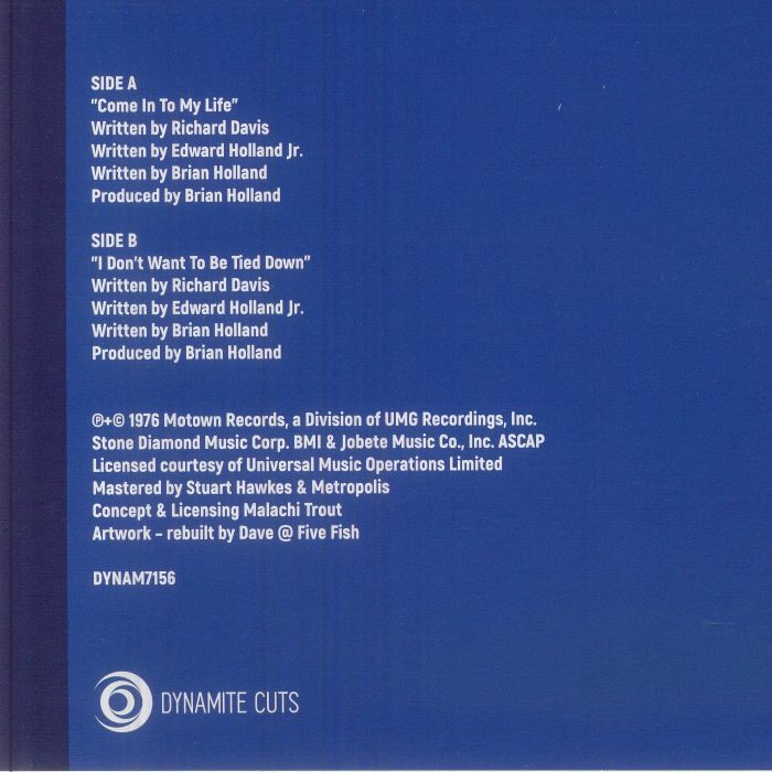 Come in to My Life - The Supremes