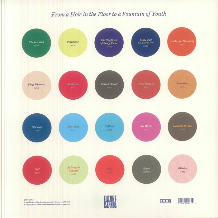 From a Hole in the Floor to a Fountain of Youth (Blue & Apricot Vinyl) - Future Islands