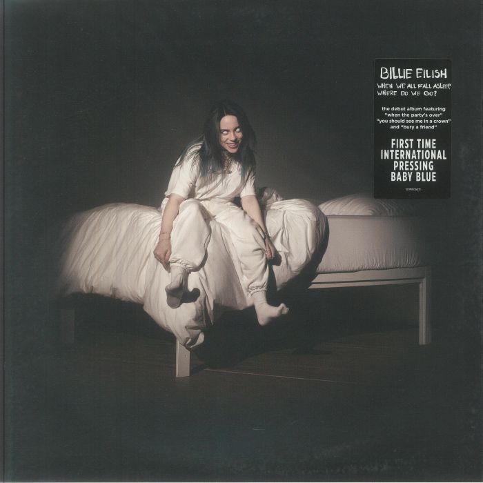 When We All Fall Asleep Where Do We Go? (Baby Blue Vinyl) - Billie Eilish