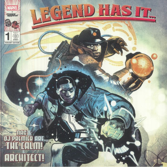 Light Years (Marvel Comic Edition) (White & Blue Marbled Vinyl) - Nas / DJ Premier