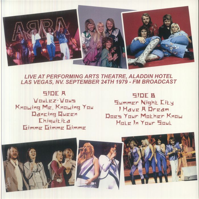 Viva Las Vegas: Live at Performing Arts Theatre Aladdin Hotel Las Vegas Nv September 24th 1979: Fm Broadcast - ABBA