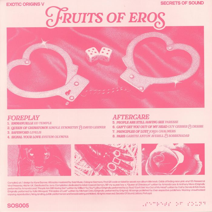 Fruits of Eros: Pleasures of the Flesh (feat Ed Temple, Lipelis, System Olympia, Guy Gerber) - Various