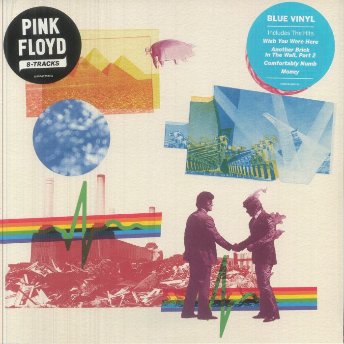 8 Tracks (Limited Blue Vinyl) - Pink Floyd