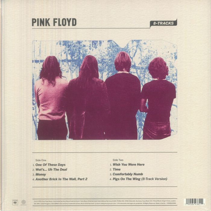 8 Tracks (Limited Blue Vinyl) - Pink Floyd