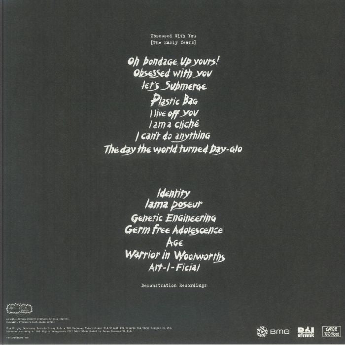 Obsessed with You (the Early Years) (Remastered) - X Ray Spex