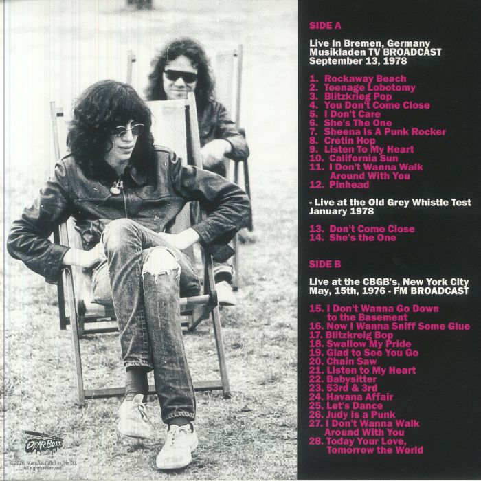 Generatin' Steam Heat (Limited Pink Marbled Vinyl) - Ramones