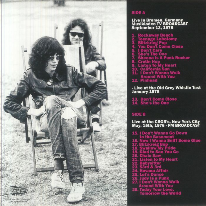 Generatin' Steam Heat (Limited Orange Vinyl) - Ramones