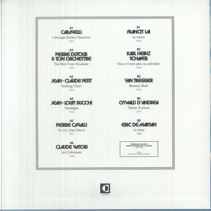 Panorama Vol 2 : French Soundtrack & Rarities 1968-1980 - Various