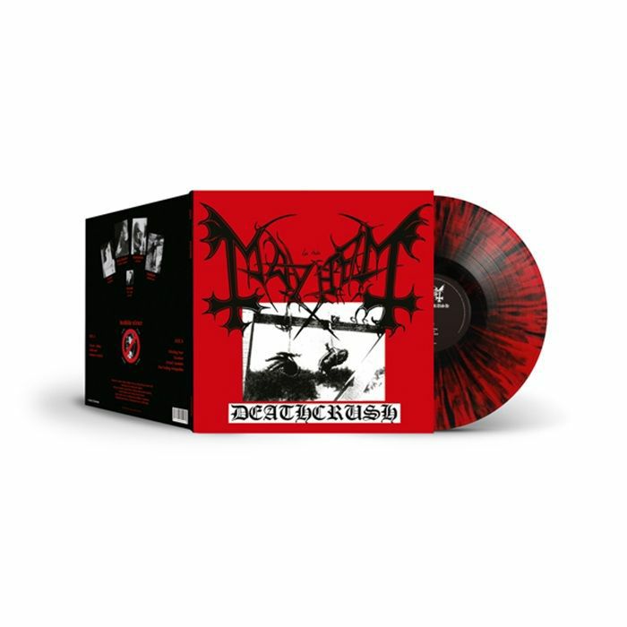 Deathcrush (Clear Red & Black Splattered Vinyl) - Mayhem