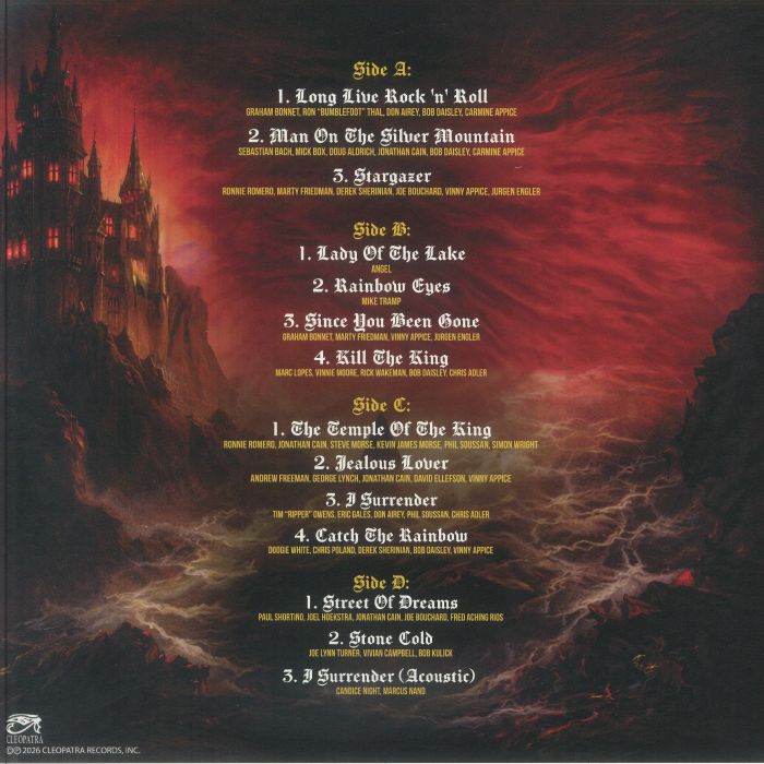 Ride the Rainbow: the Ultimate Tribute to Ritchie Blackmore's Rainbow (Renkli Plak) - Various
