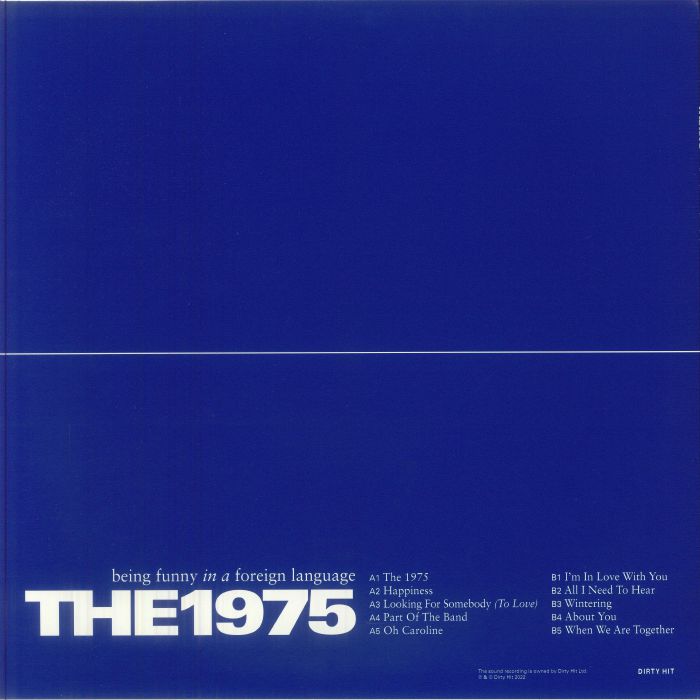 Being Funny in a Foreign Language (Reissue) (2.El) - The 1975