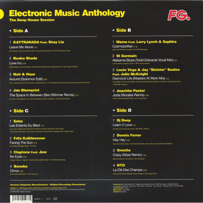 Electronic Music Anthology: the Deep House Session - Various