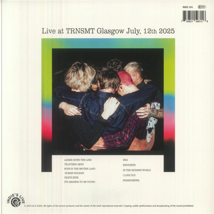 Live at Trnsmt Glasgow 2025 - Fontaines DC