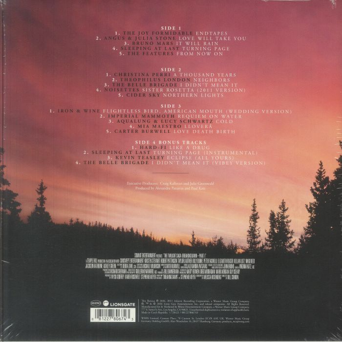 The Twilight Saga: Breaking Dawn Part 1 (Soundtrack) (Indie Exclusive) - Various