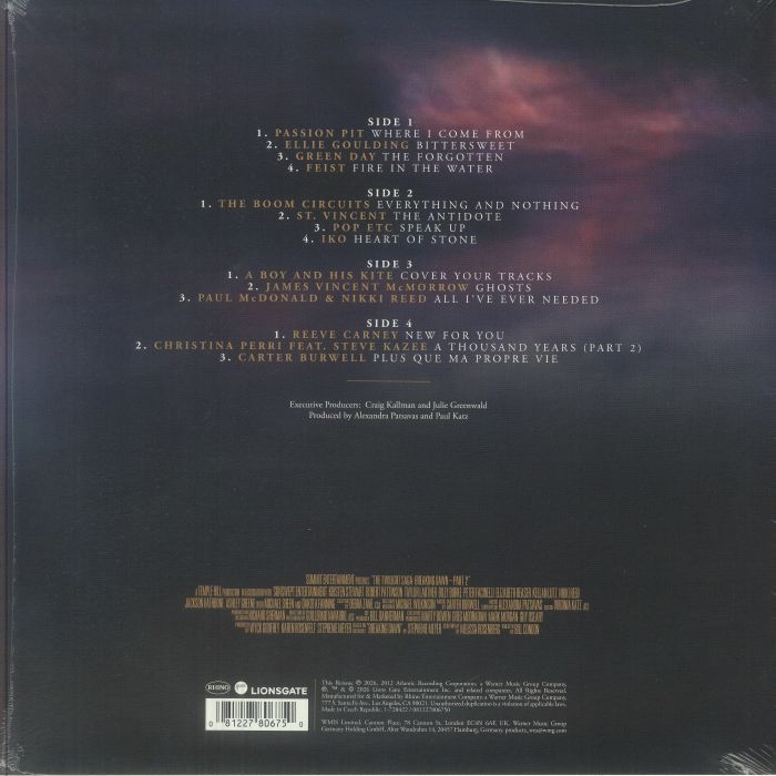 The Twilight Saga: Breaking Dawn Part 2 (Soundtrack) (Indie Exclusive) - Various