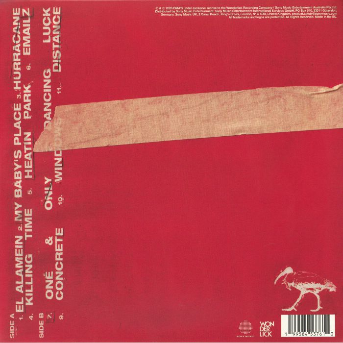 Dmas (Red Vinyl) - Dma's