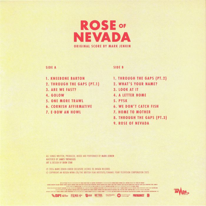 The Rose of Nevada (Soundtrack) (Yellow Vinyl) (Poster Hediyeli) - Mark Jenkin