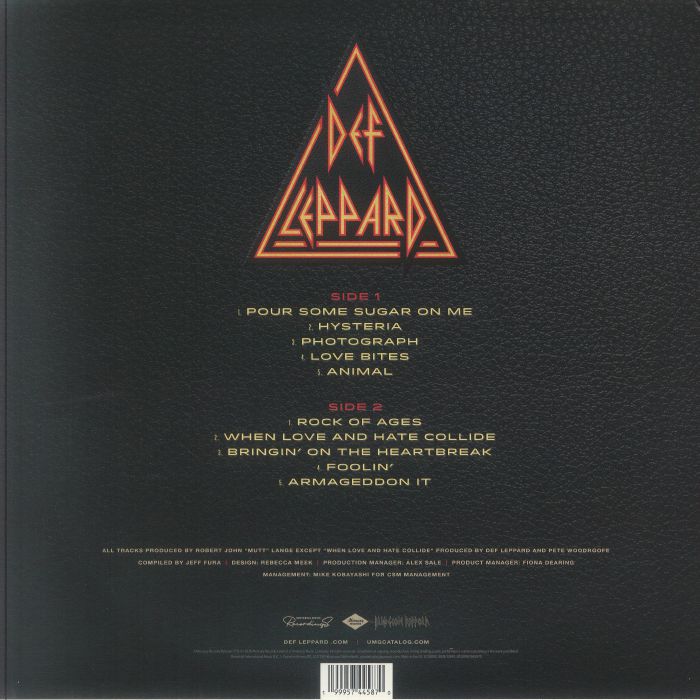 Greatest Hits - Def Leppard
