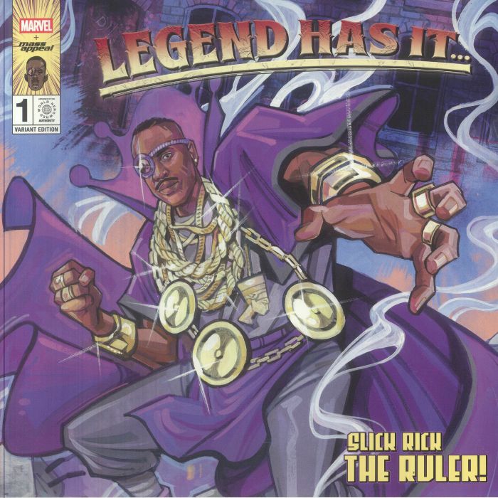 Victory (Marvel Comic Edition) (Blue & Black Marbled Vinyl) - Slick Rick