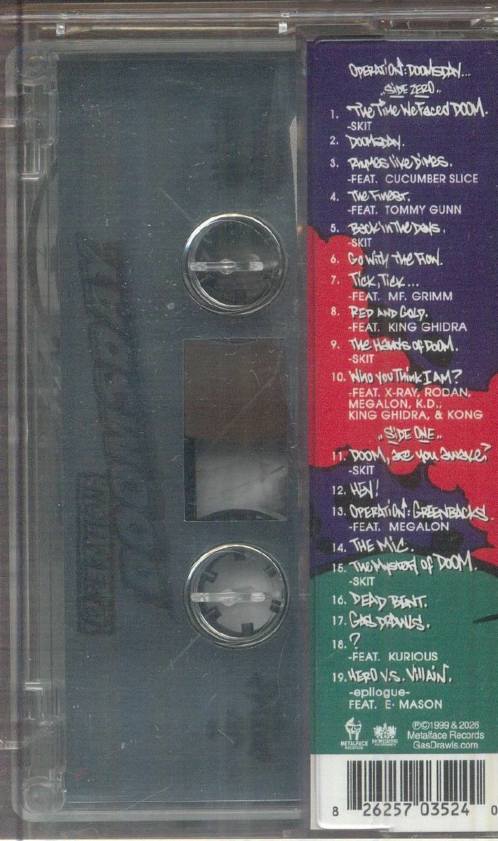 Operation: Doomsday - MF DOOM (Kaset)