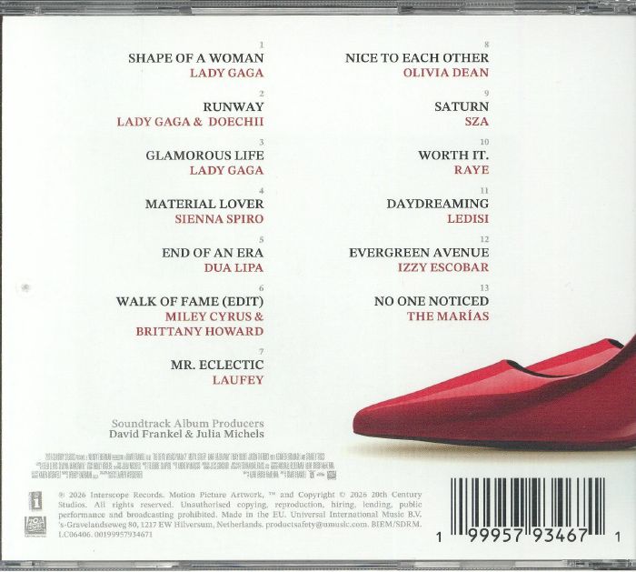 The Devil Wears Prada 2 (Soundtrack) - Various (CD)