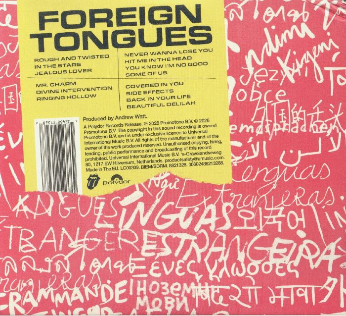 Foreign Tongues - The Rolling Stones (CD)