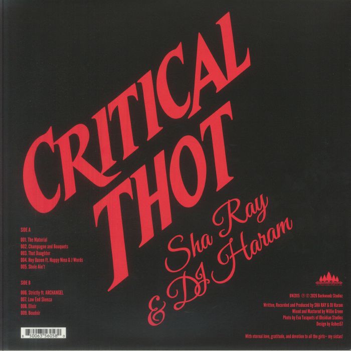 Critical Thot - DJ Haram / Sha Ray