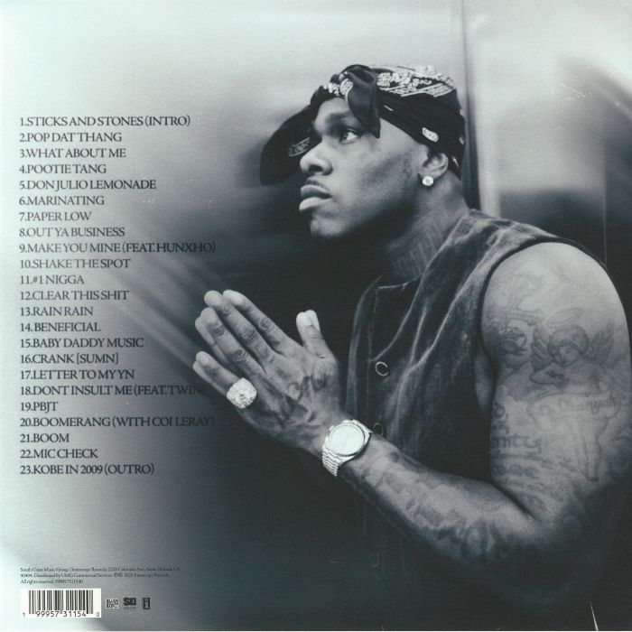 Be More Grateful ('Iron' Grey Vinyl) - Dababy