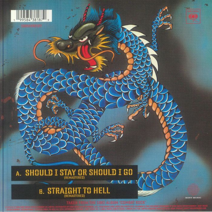 Should I Stay or Should I Go (Remastered) (Yellow Vinyl) - The Clash