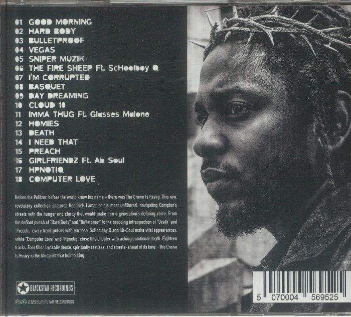 The Crown Is Heavy - Kendrick Lamar (CD)