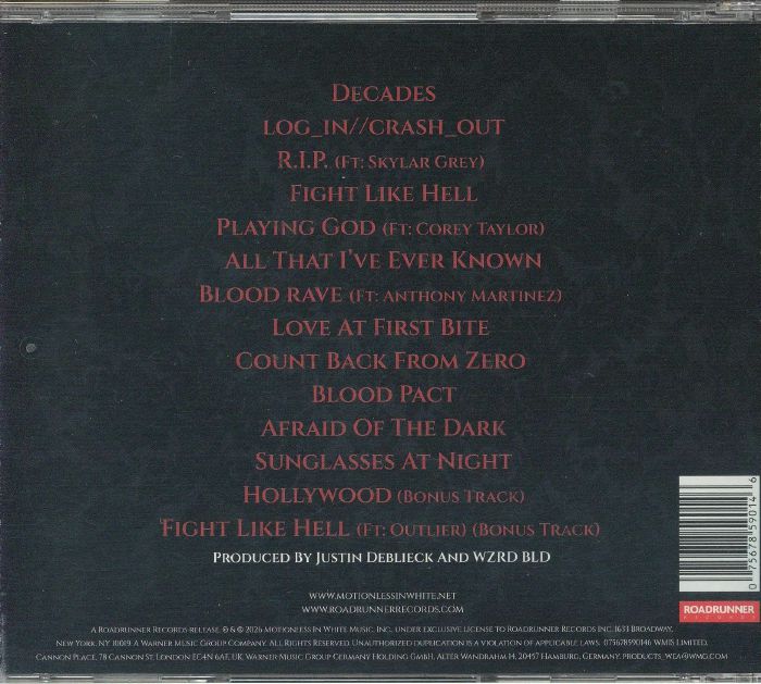 Decades - Motionless in White (CD)