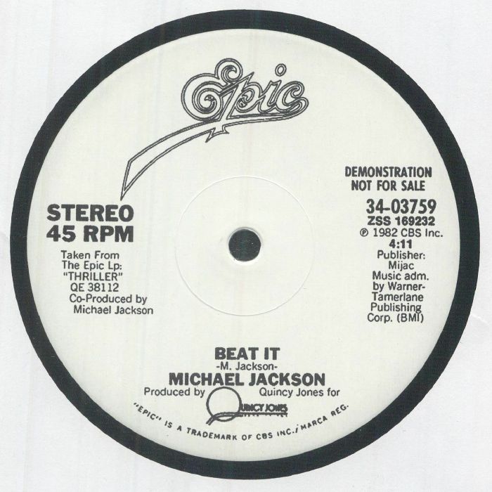 Beat It (Reissue) - Michael Jackson