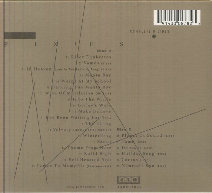 Complete B Sides: 1988-97 (25th Anniversary Edition) - Pixies (2xCD)