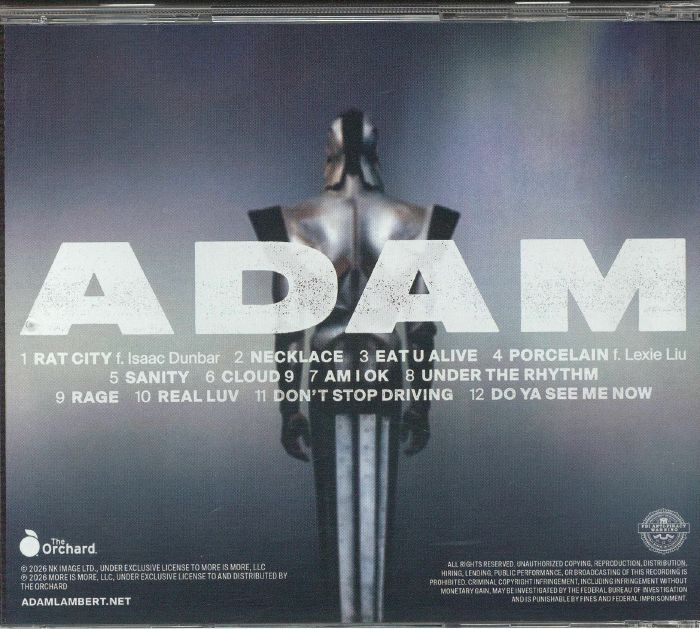 Adam - Adam Lambert (CD)