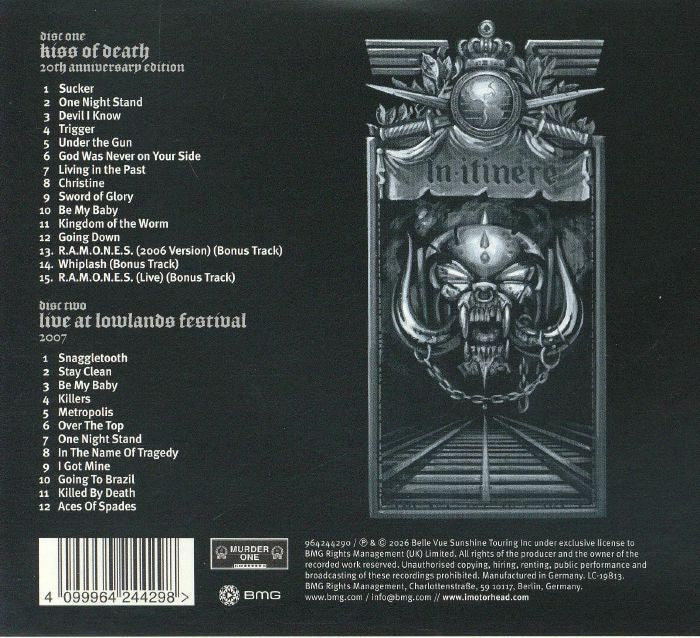 KISS of Death (20th Anniversary Edition) - Motorhead (2xCD)