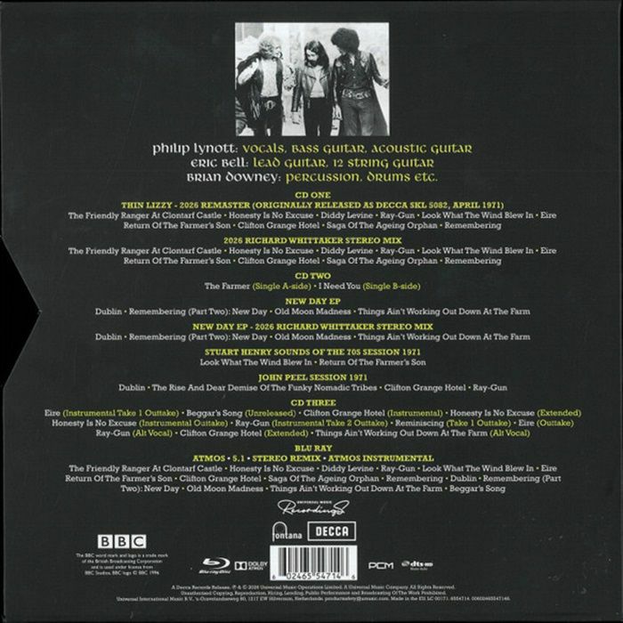 Thin Lizzy (Deluxe Edition) (Box Set) - Thin Lizzy (3xCD)