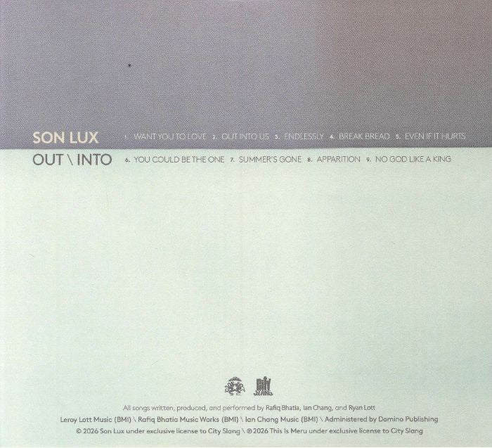 Out Into - Son Lux (CD)