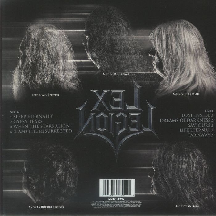 Lex Legion ('Forged Silver' Vinyl) - Lex Legion