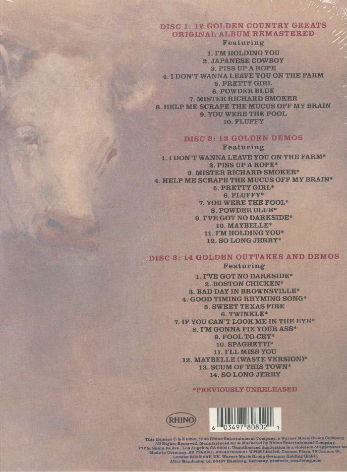 12 Golden Country Greats (Deluxe Edition) (Remastered) - Ween (CD)