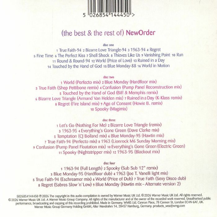 (The Best & the Rest of) New Order (Deluxe Edition) - New Order (CD)