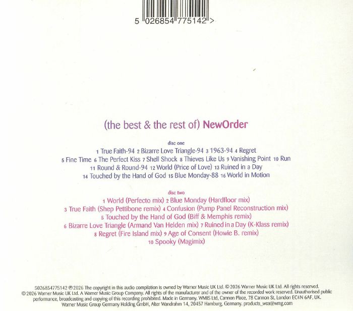 The Best of & the Rest of New Order - New Order (2xCD)