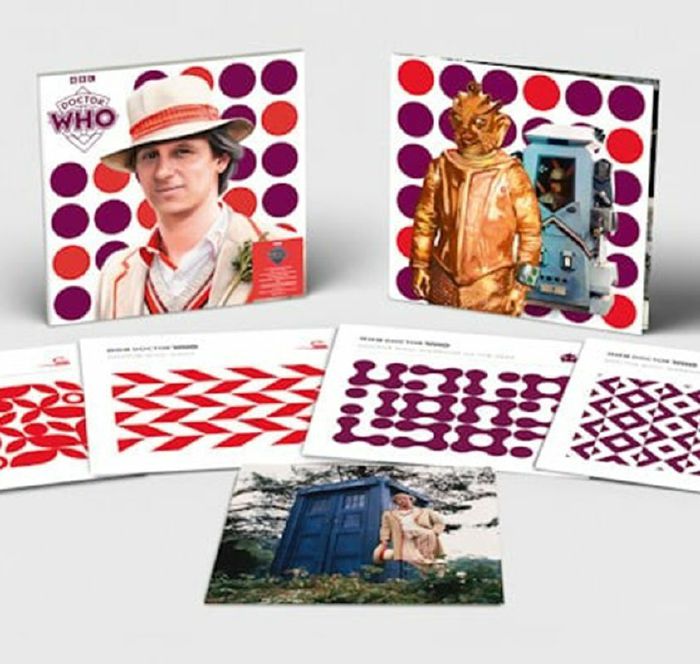 Doctor Who: the Peter Davison Collection (4xLP) (Red & Purple Vinyl) - Doctor Who