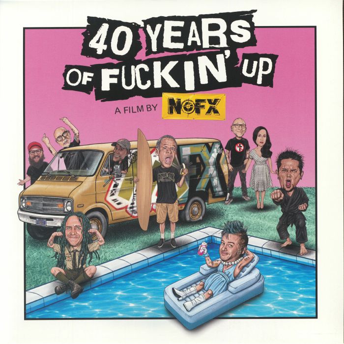 40 Years of Fuckin' Up (Soundtrack) (Pink Vinyl) - Nofx