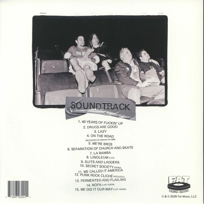 40 Years of Fuckin' Up (Soundtrack) (Pink Vinyl) - Nofx