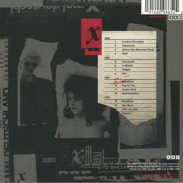 The Complete BBC Peel Sessions - Xmal Deutschland (CD)