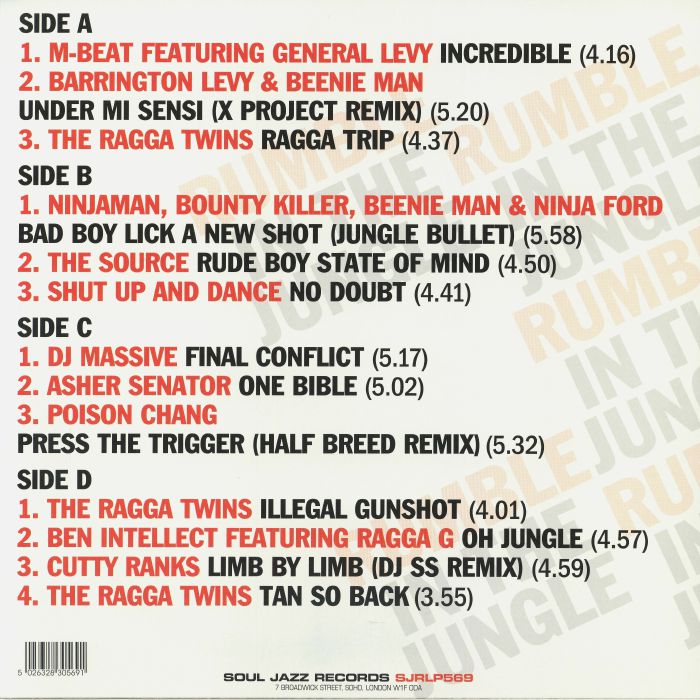 Rumble in the Jungle (20th Anniversary Edition) - Various