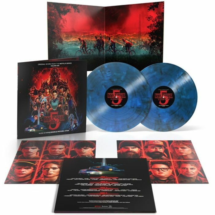 Stranger Things 5: Volume One (Soundtrack) (Clear Blue Smoke Vinyl) - Kyle Dixon / Michael Stein