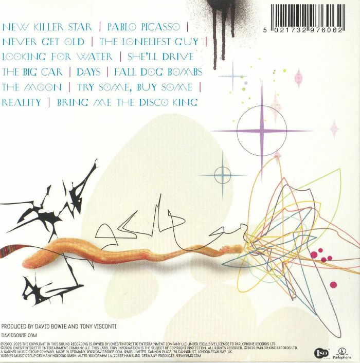 Reality (Remastered) - David Bowie (CD)