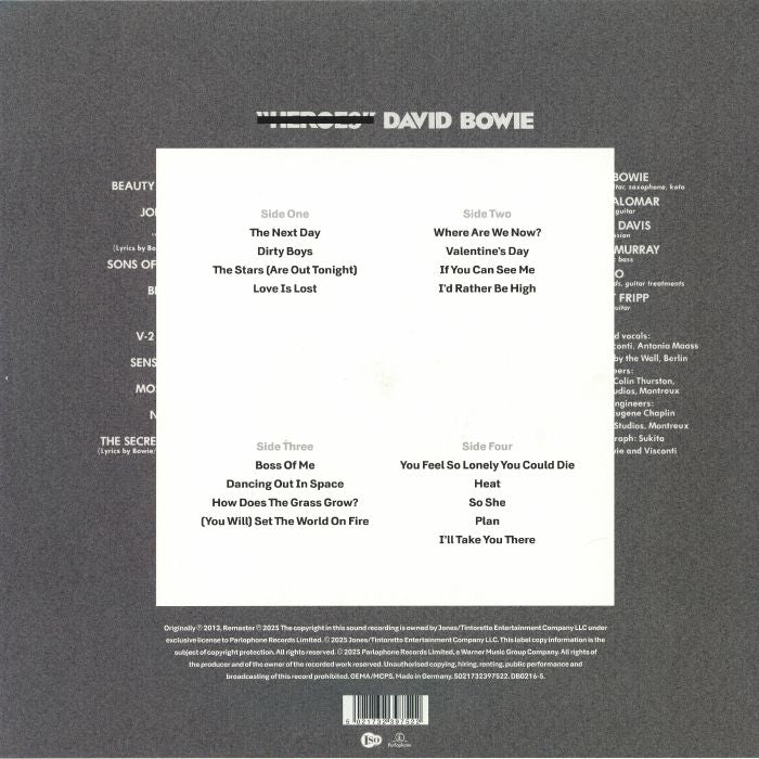 The Next Day (Remastered) - David Bowie