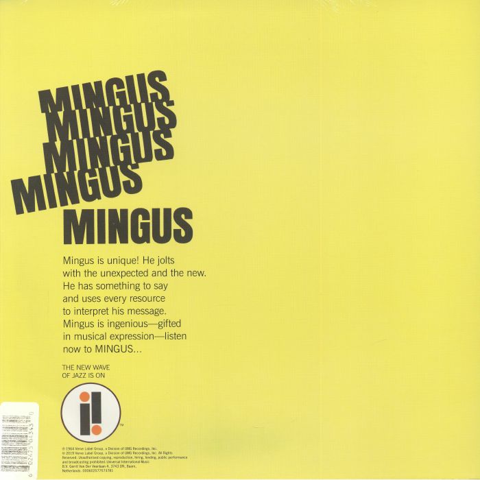 Mingus Mingus Mingus Mingus Mingus (Orange Vinyl) - Charles Mingus